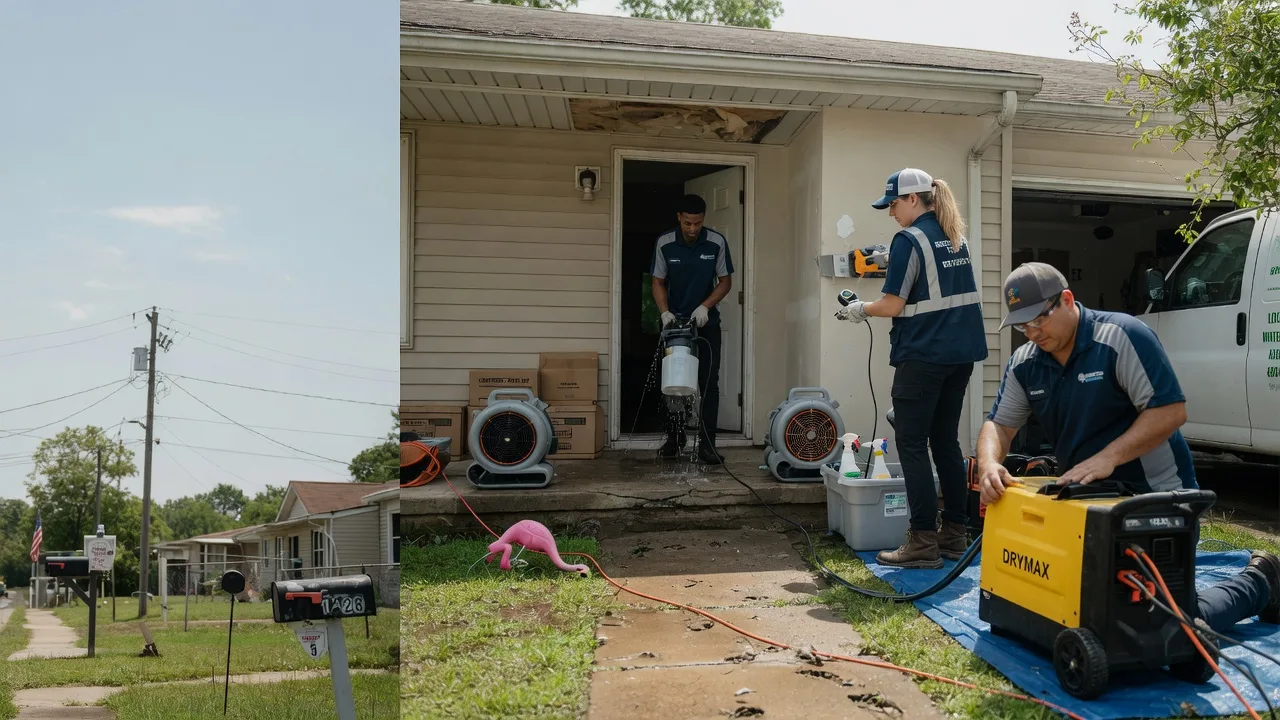 Storm Damage Water Removal in Warm Springs, AR near me